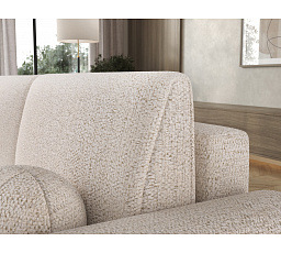 Vianetto corner sofa with sleeping function and storage compartment, light beige chenille, universal Feldor 18 275x130 Symmetrical 1