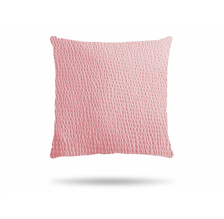 Krepový povlak na polštář růžový 45x60