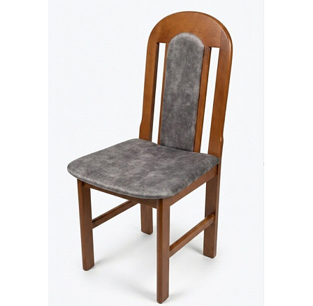 Jídelní židle K-30 ořech šedá