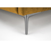 MODULO W1 łóżko 160 - wezgłowie musztardowy tap. Monolith 48