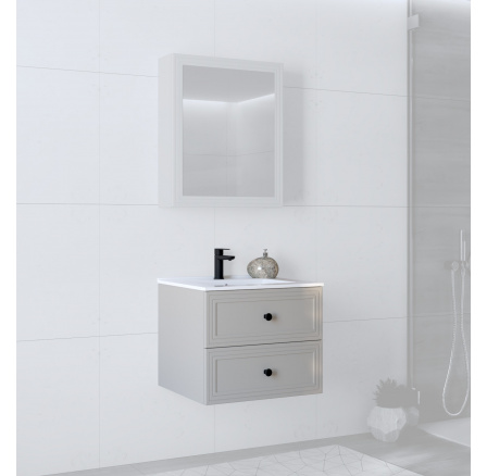 Szafka pod umywalkę 60/2S (MDF ramiak) cashmere Szafka pod umywalkę 60/2S (MDF ramiak) cashmere