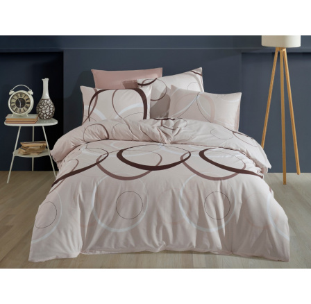 Bavlněný povlak na polštář Toronto beige 70x90