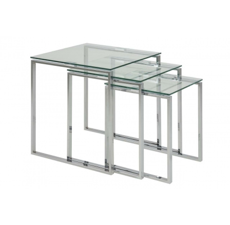 Katrine asztalkészlet króm