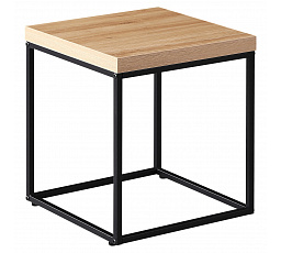 Konferenciasztal 40x40x45cm, MDF, vad tölgy, CT-V2004 OAK