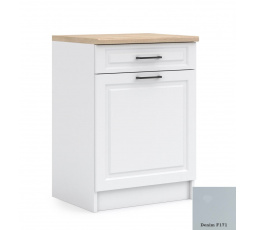 Kuchyňská dolní skříňka IRMA D40-1D1SZ, Denim mat - F171