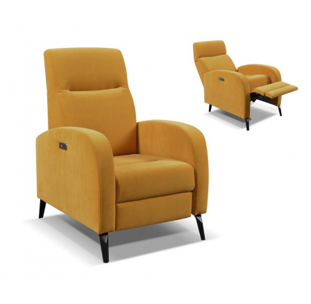 Křeslo polohovatelné VOLT elektrické , Cloud