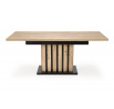 LAMELLO étkezőasztal 160, Artisan Tölgy/Fekete