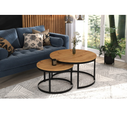 Konferencia asztal 2 az 1-ben OKIN Fekete+Artisan