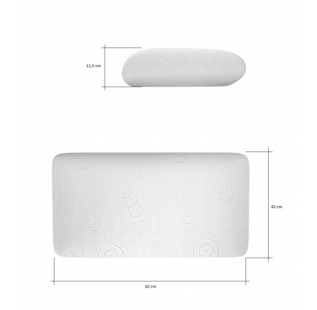 Poduszka Latex standard Microfibre 62x11,5 Poduszka Latex standard Microfibre 62x11,5