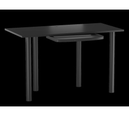 Fekete íróasztal B3-FX