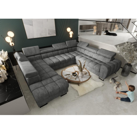 NAROŻNIK ROZKŁADANY ASPEN MAX I 265x350x225 CM - prawa