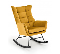 Hintaszék BAZALTO, Mustársárga