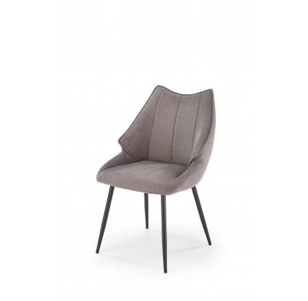 Étkezőszék K543, Szürke/Fekete