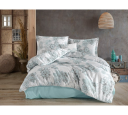 Saténový povlak na polštář Rosalina mint 40x40