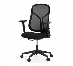 Irodai szék, szinkron mechanizmus, fekete hálós, KA-S2173 BK