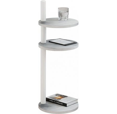 Stolik pomocniczy Claro II okrągły Ø30 cm- różne kolory do wyboru - Beton Jasny , Biały Mat Stolik pomocniczy Claro II okrągły Ø30 cm- różne kolory do wyboru - Beton Jasny , Biały Mat