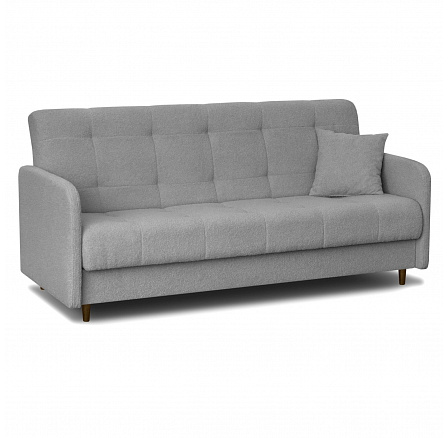 Sofa Rozkładana TIVOLI Szara Boucle