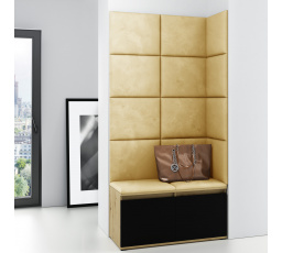 EMI 2 előszobafal, Trinity 18/Artisan + fekete