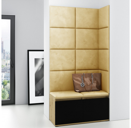 EMI 2 előszobafal, Trinity 18/Artisan + fekete