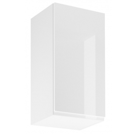 ASPEN G40 konyhai felső szekrény - Bal, Fehér/Fényes fehér