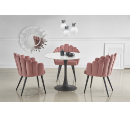 AMBROSIO étkezőasztal, fehér márvány