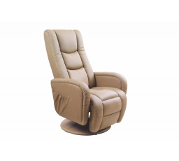 PULSAR dönthető fotel masszázs funkcióval, bézs