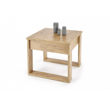 NEA KWADRAT dohányzóasztal, wotan tölgy