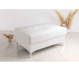 PUFA Z POJEMNIKIEM 100x55 CM - Odcienie szarości