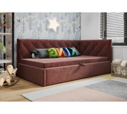 ŁÓŻKO ELZA - Odcienie różu- T63 , Strona prawa