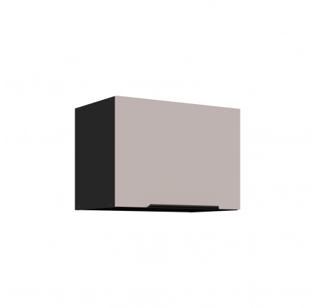 Horní skřínka ARONA - 50 GU-36 1F, Černá mat/Kašmír