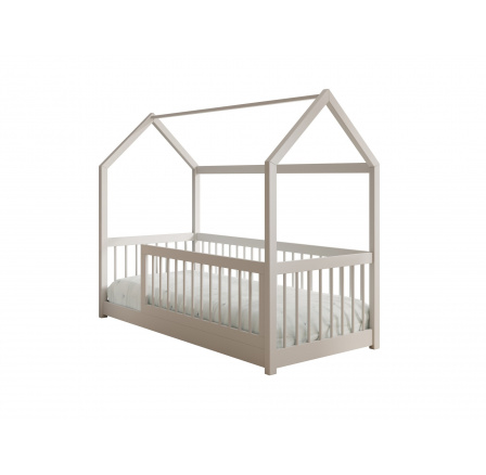 Graja Házikó Ágy matraccal Fehér+Fehér