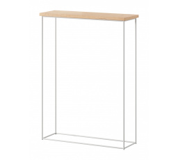 Sili Konzol Fehér+Lancelot Tölgy