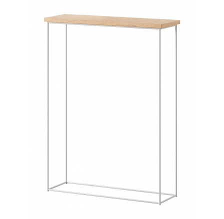 Sili Konzol Fehér+Lancelot Tölgy