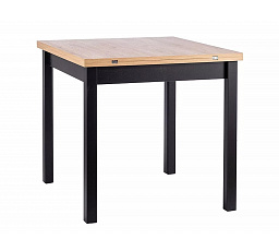 Étkezőasztal FLIP, Artisan Tölgy/Fekete