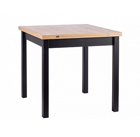 Étkezőasztal FLIP, Artisan Tölgy/Fekete