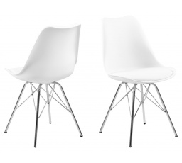 Eris PP szék fehér/króm