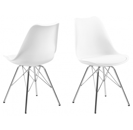 Eris PP szék fehér/króm