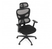 Kancelářská židle, houpací mechanismus, černá, KA-K2080 BK