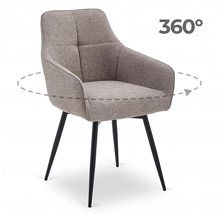 Krzesło Obrotowe LARISA Cappuccino