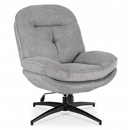 Fotel Wypoczynkowy Obrotowy MESA Szary