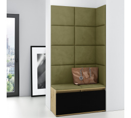 EMI 2 előszobafal, Trinity 27/Artisan + fekete