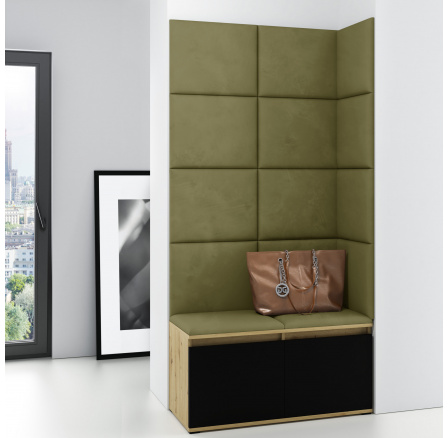 EMI 2 előszobafal, Trinity 27/Artisan + fekete