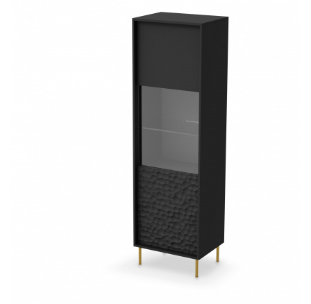 BULLET W-1 vitrin, fekete/arany
