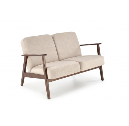 MILANO 2S kanapé, Bézs 15/Sötét dió