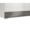 BLANCO 01 sosna śnieżna/MDF new grey - szafa