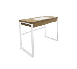 Dolem Industrial asztal fehér alap