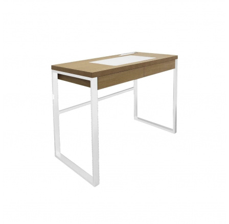 Dolem Industrial asztal fehér alap