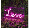 Akril LED lámpa Szerelem