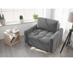 FOTEL VERONA 105 CM - Odcienie szarości