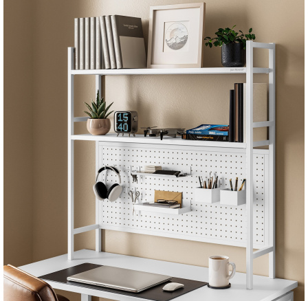 Fém asztali toldalék JENNY, 950 x 980 x 220 mm, fehér